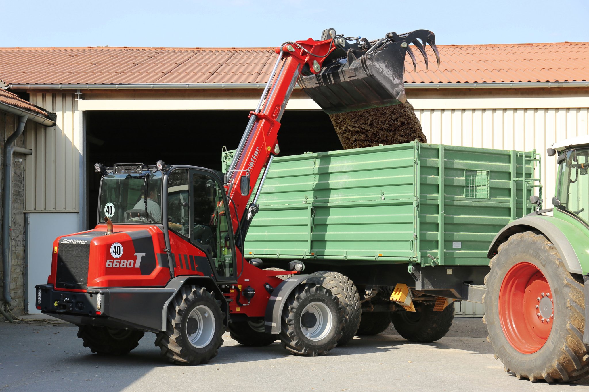 Telescopic wheel loader 6680 T-3 Image 2