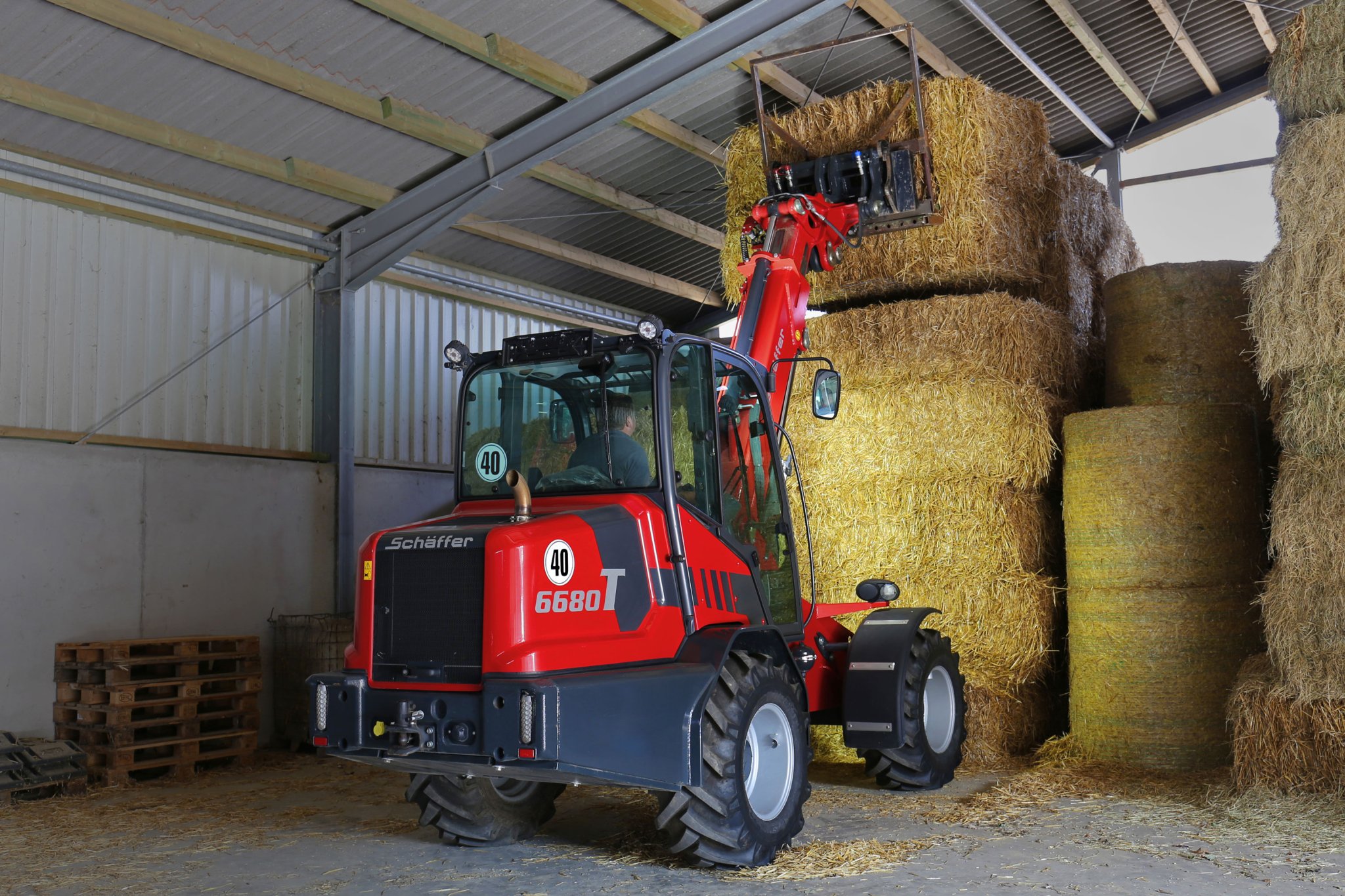 Telescopic wheel loader 6680 T-3 Image 3