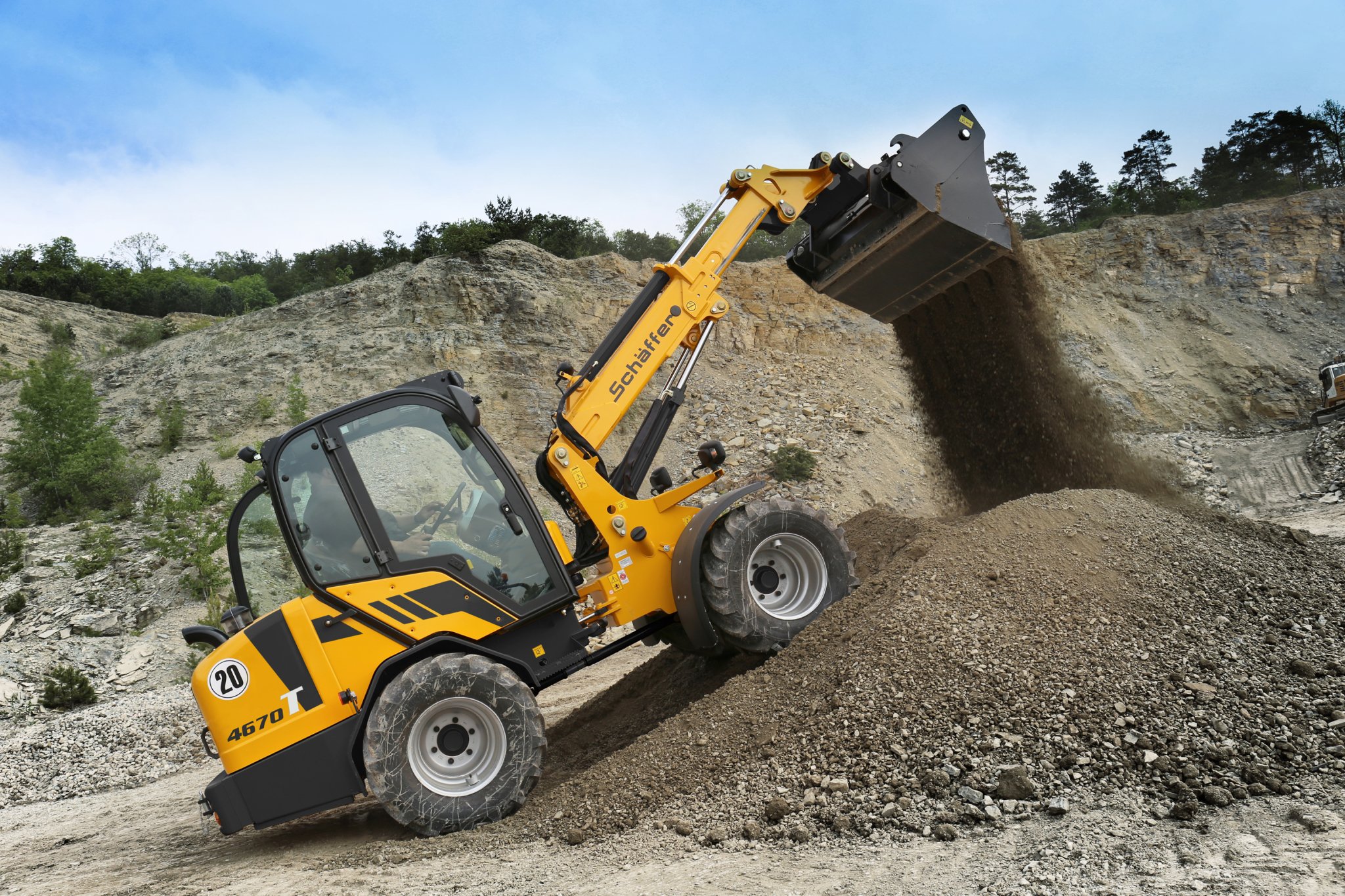 Telescopic wheel loader 4670 T-3 Image 2